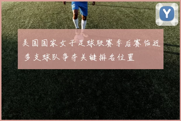 美国国家女子足球联赛季后赛临近 多支球队争夺关键排名位置